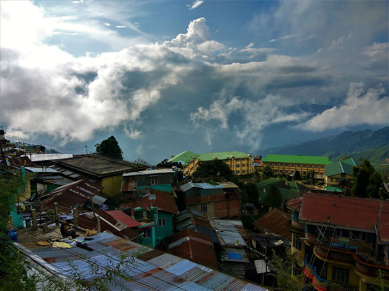 Darjeeling city view