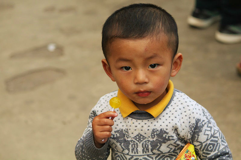 cute kid Bhutan