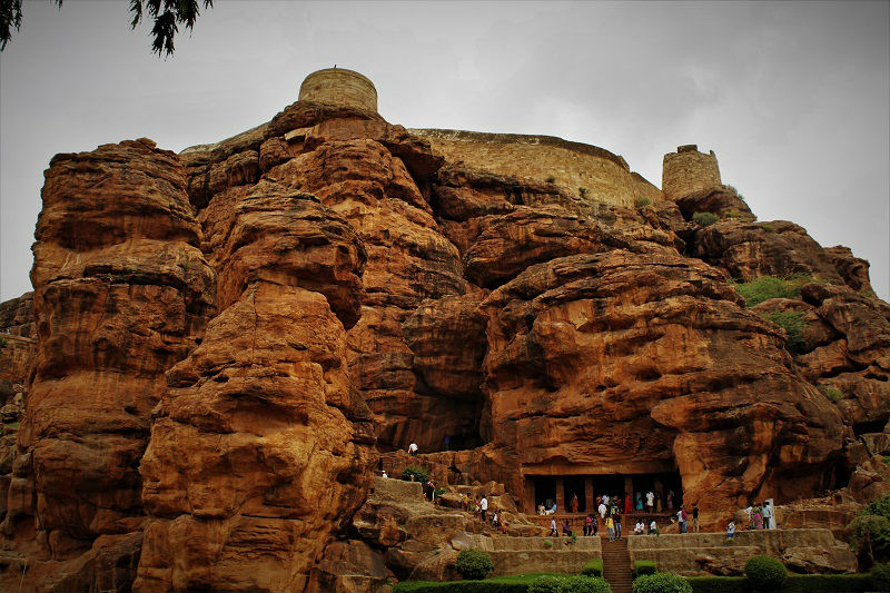 Badami cave temple Karnataka