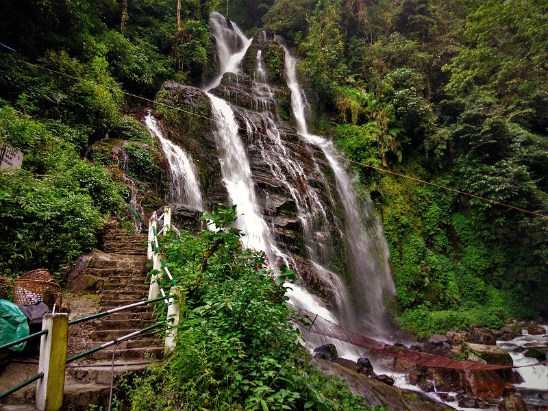 Kanchenjunga waterfall Pelling Sikkim