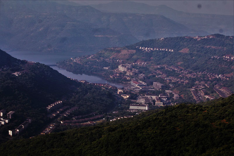 Lavasa city view from top