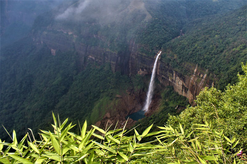 Nohkalikai Falls cherrapunji