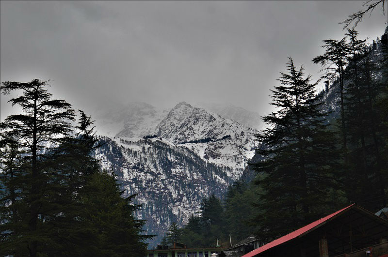 awesome view Kasol Himachal