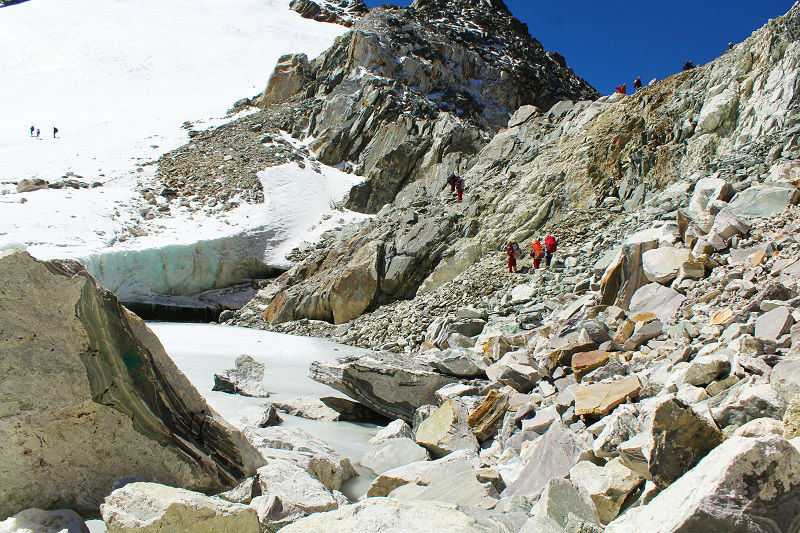 chola pass Everest Base Camp trek