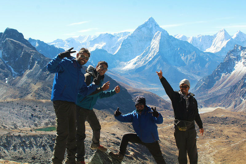 chola pass route Everest Base Camp trek