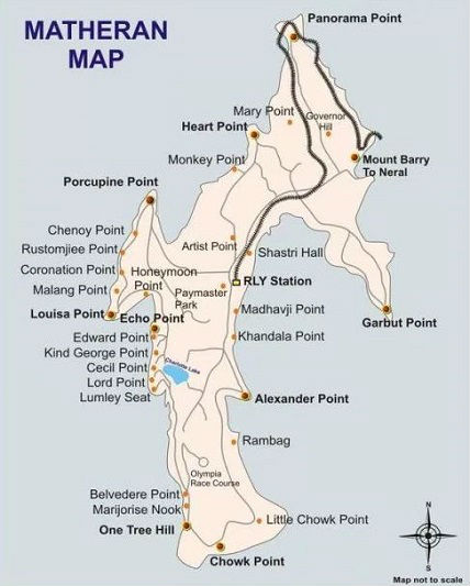 matheran hill station map