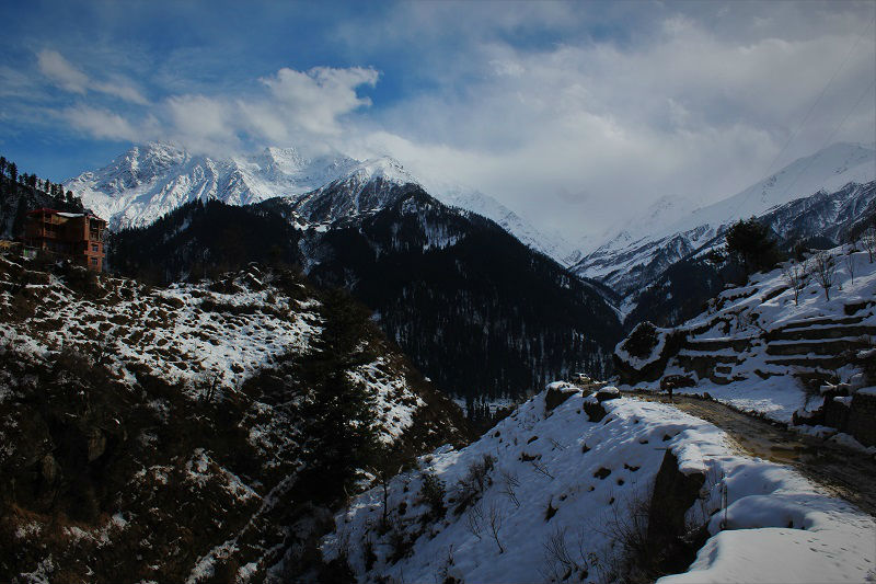 way to Tosh from Kasol Himachal