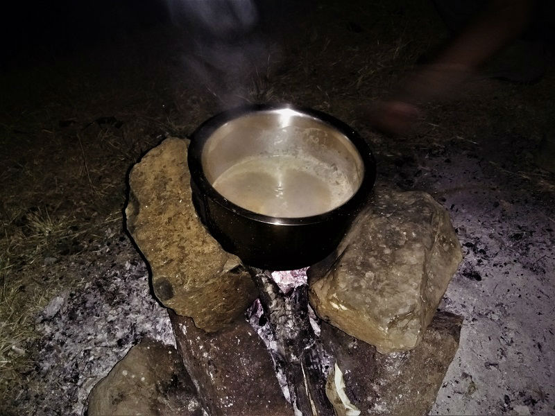 tea making Bhandardara Dam
