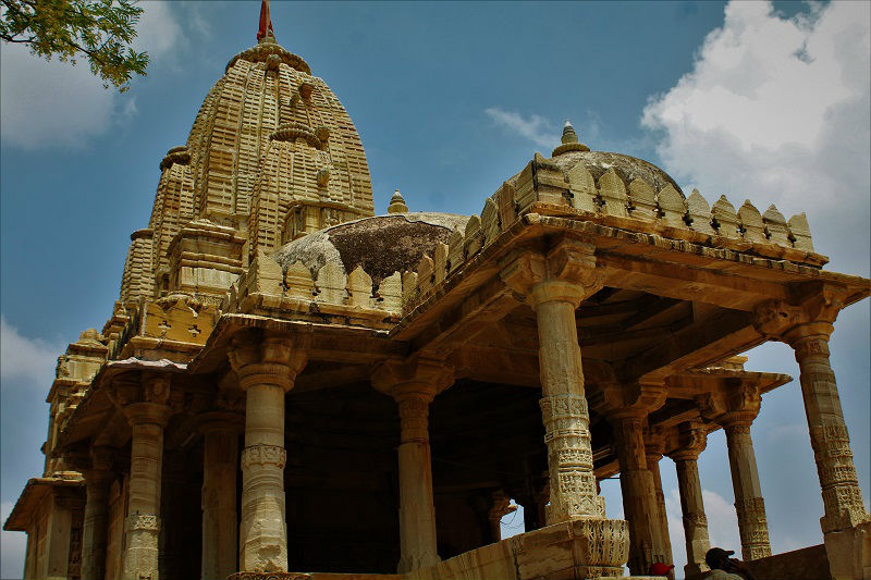 temple at Chittorgarh Fort Rajasthan
