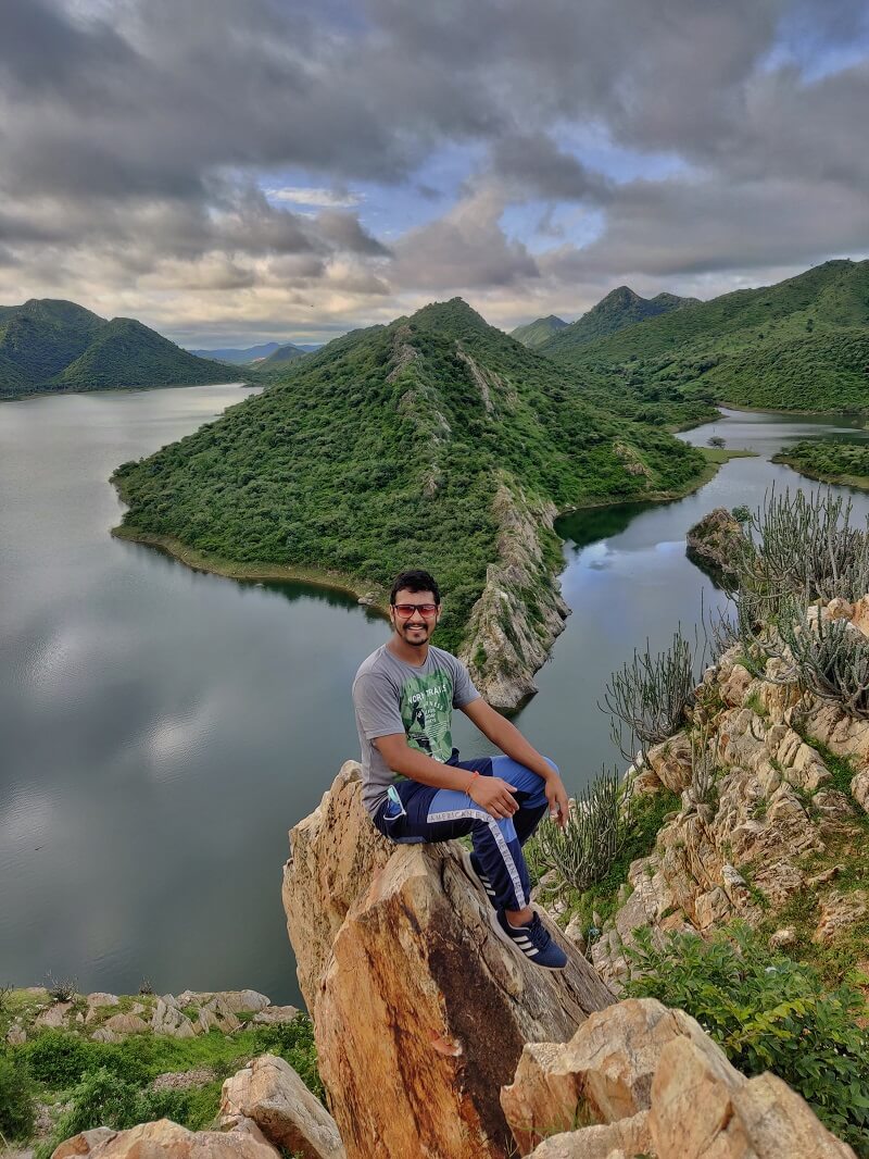 Bahubali hill near Badi Lake Udaipur