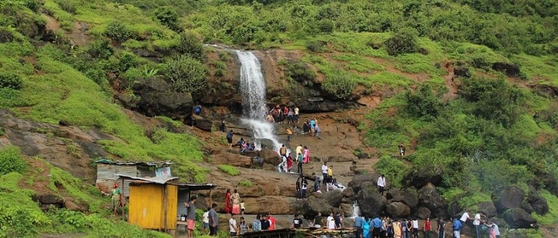 Bhaje Waterfalls near Visapur Fort