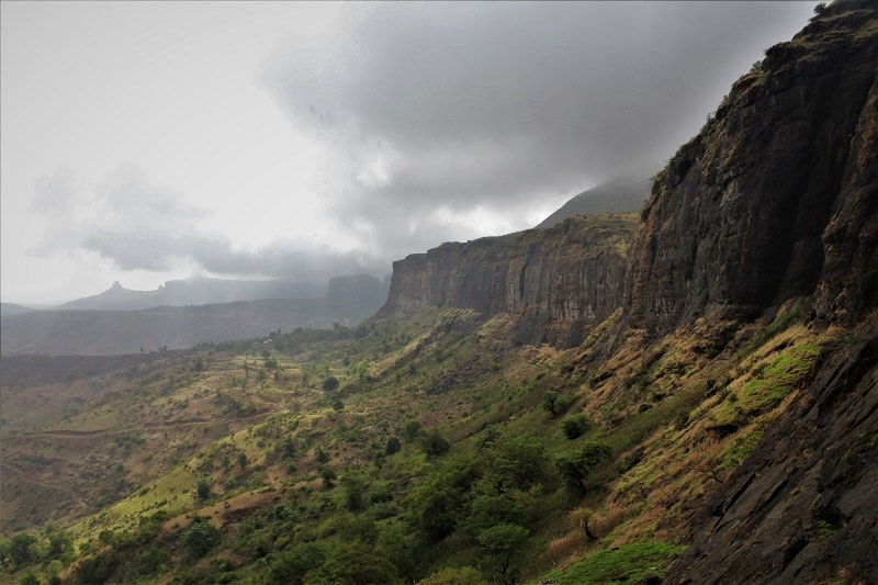 Breathtaking views as seen on trek to Brahmagiri Hill near Nashik city