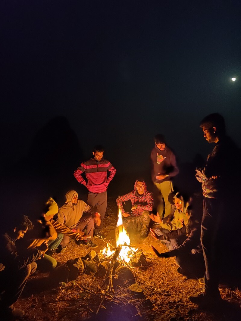 Camping at Rai-Ling Plateau