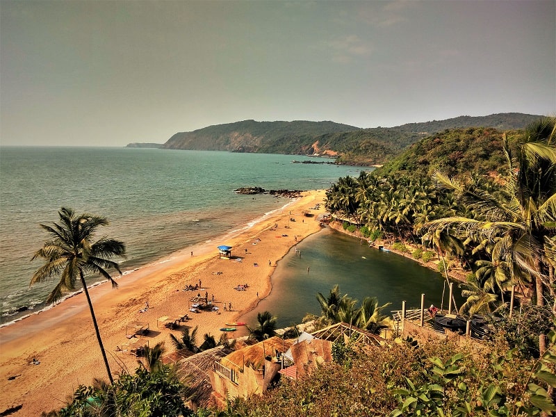 Cola beach South Goa
