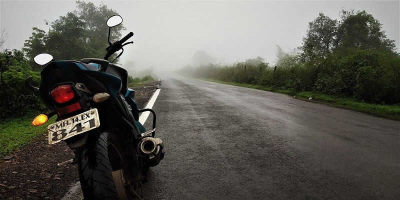 Foggy conditions Tamhini Ghat