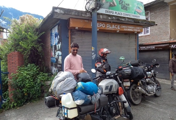 Himlayan bike old manali to Zanskar valley