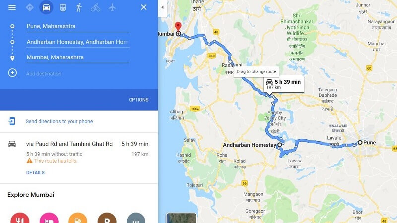 How to reach Andharban trek from Pune and Mumbai