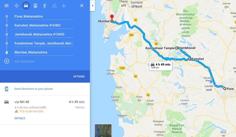 How to reach Dhak Bahiri Cave trek from Mumbai Pune