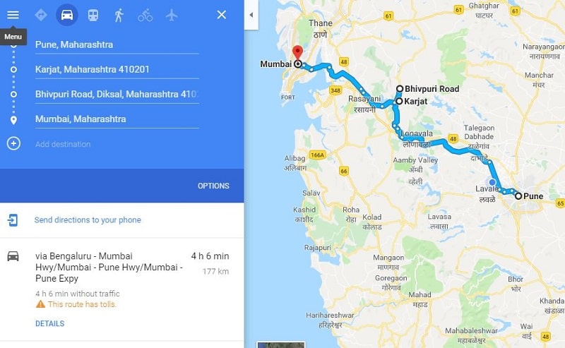How to reach Garbett point trek from Pune Mumbai-min