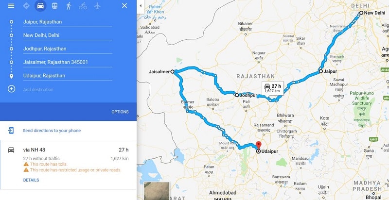 How to reach Jodhpur from major Indian cities
