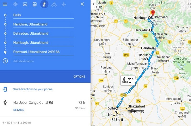 How to reach Nag Tibba trek base village from Delhi Haridwar and Dehradun
