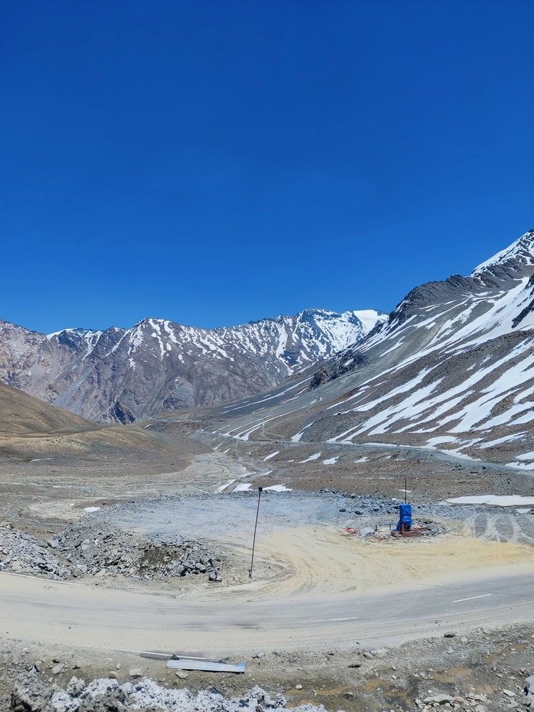 snow at shinkula top