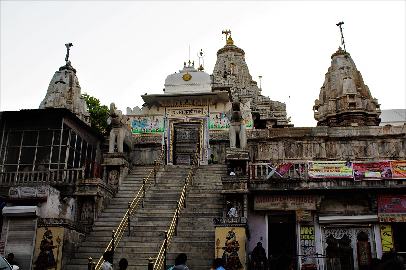 Jagdish temple udaipur city