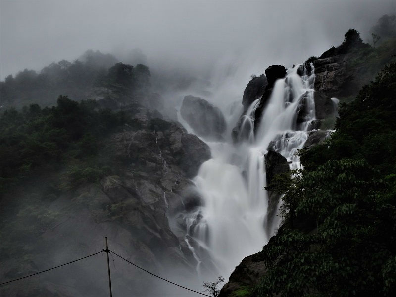 Natures gift Dudhsagar Waterfall