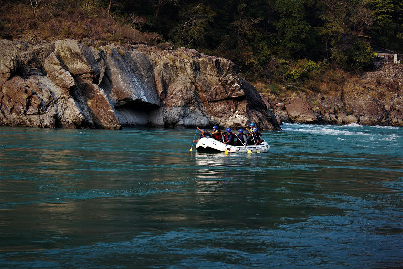 Rafting in Ganga at Rishikesh Uttarakhand