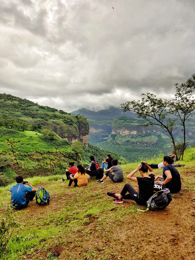 The group at Andharban trek