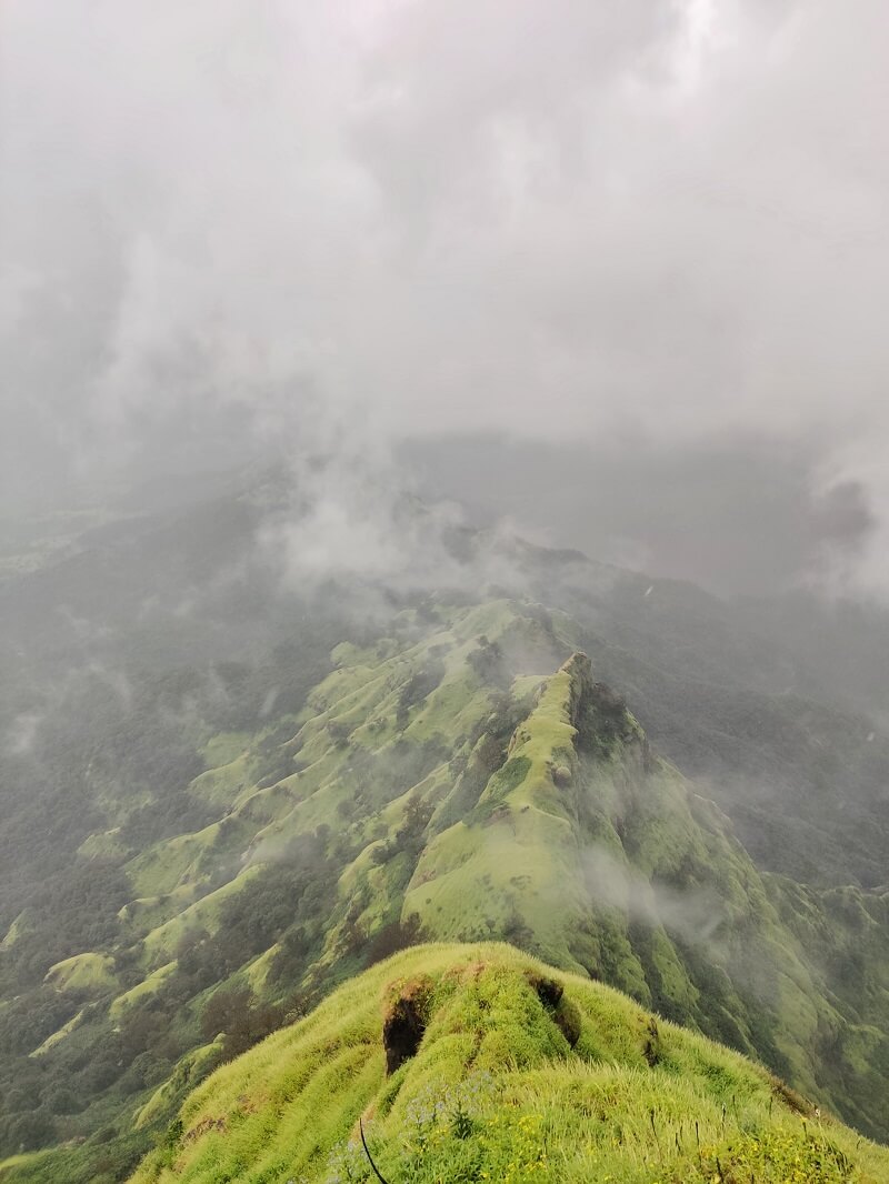 View from Elphinstone point Mahabaleshwar