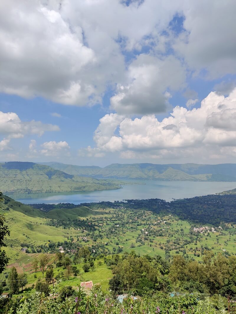View from Parsi point Panchgani