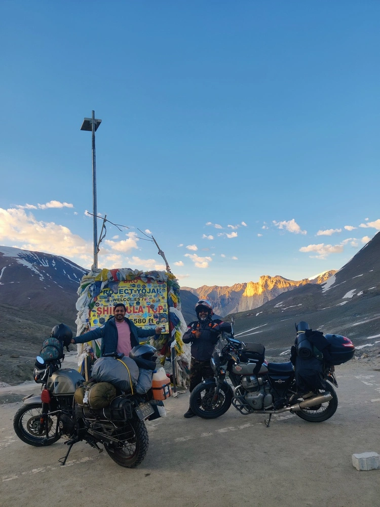 at Shinkula Top Zanskar Valley