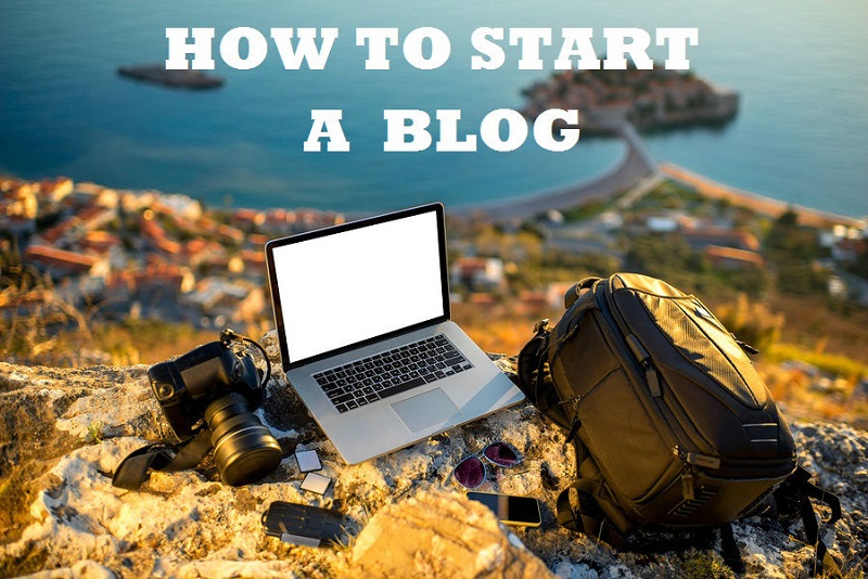 start a blogging website
