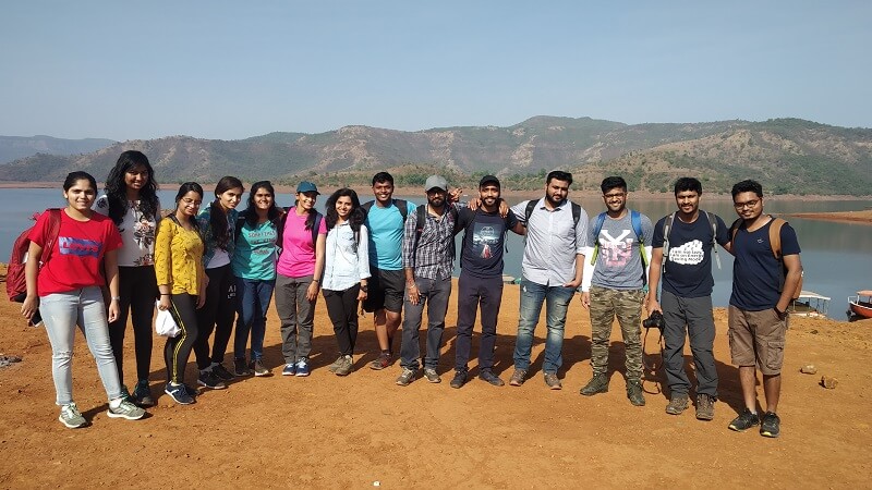 the group for Vasota Fort Jungle Trek